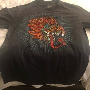 Mexican print 100% Cotton Shirt Like New, M